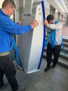 Перевезення банкоматів, сейфів або платіжних терміналів Саквояж